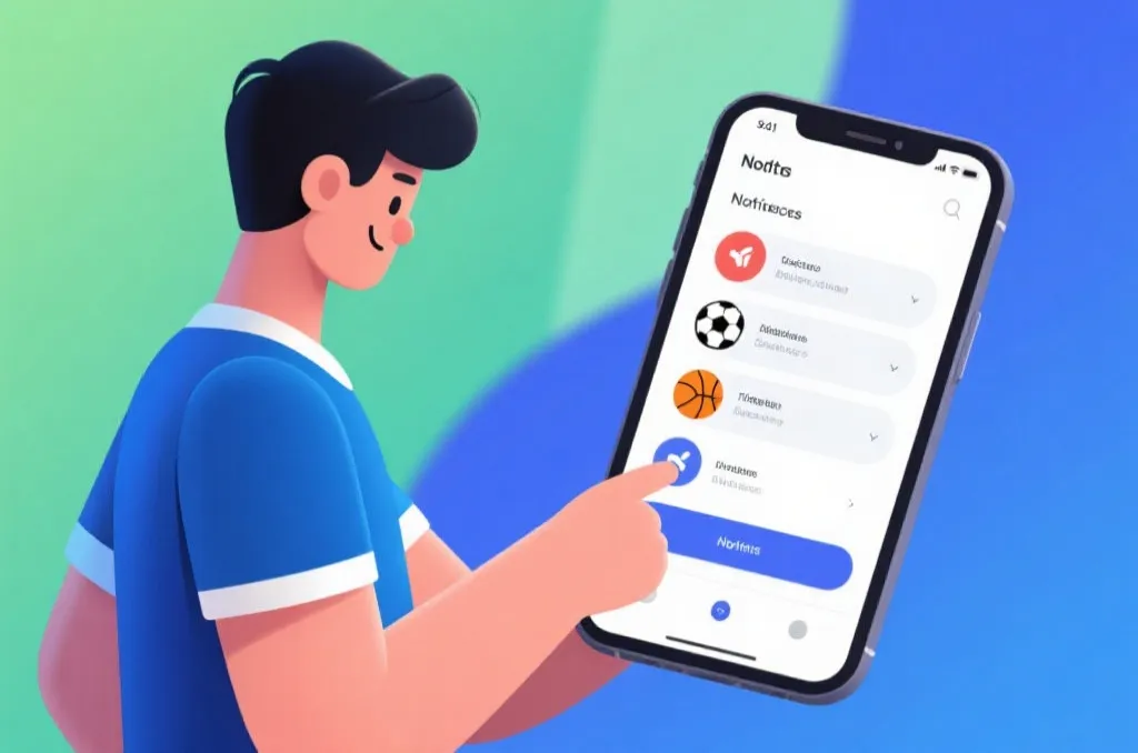 星空体育APP个性化球队订阅设置界面示意图